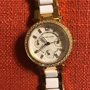 Michael Kors Parker Two Tone Watch